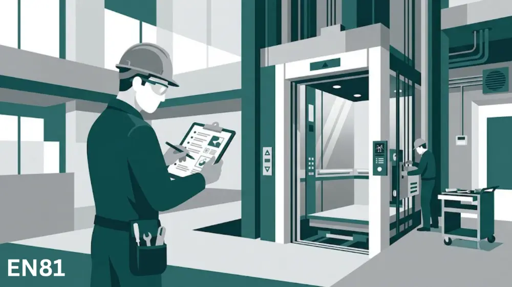 The official Egyptian code for elevators updates and its direct alignment with the European EN 81 safety standards for new building permits in Egypt.